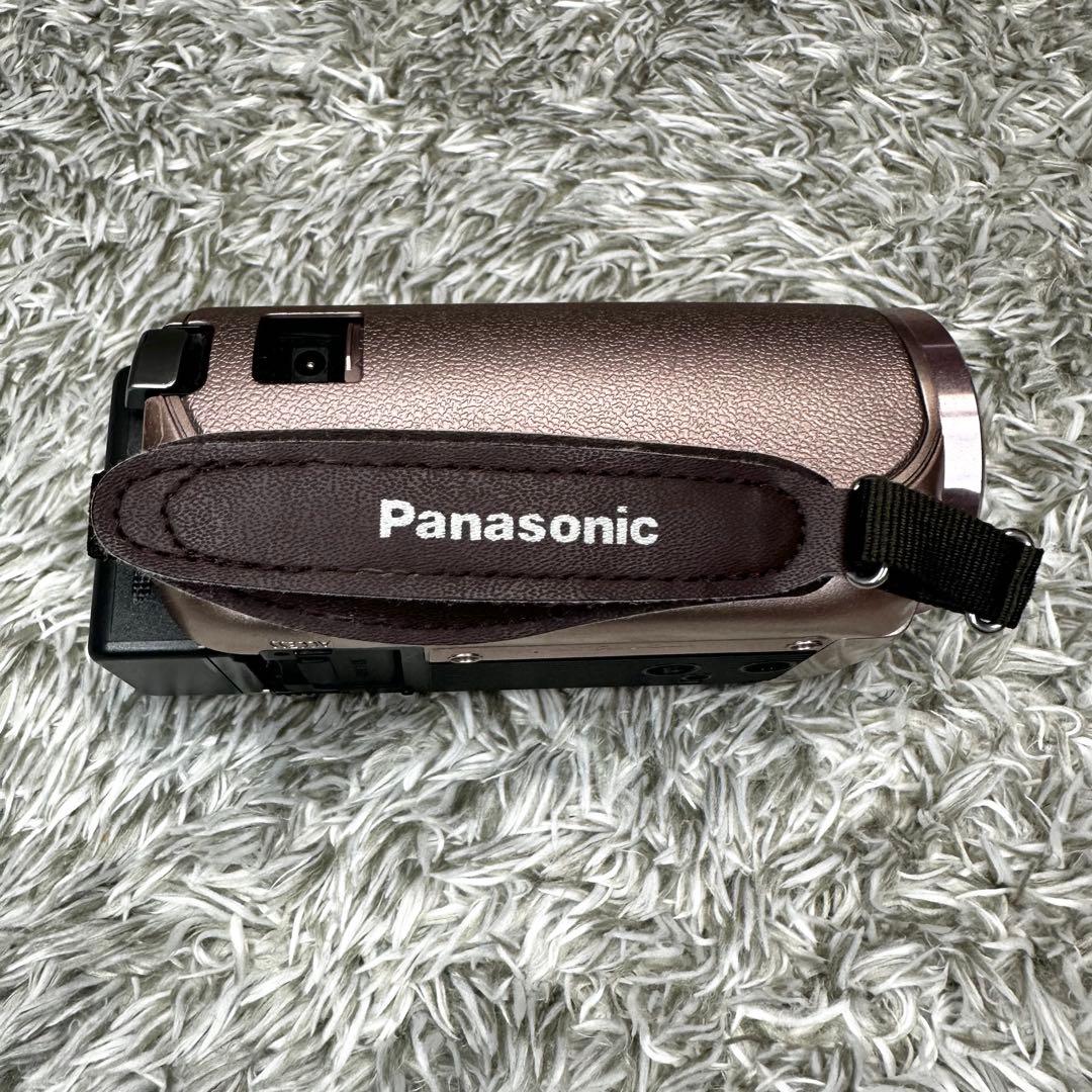 【美品】Panasonic　HC-V550M ビデオカメラ　ピンク　動作確認済