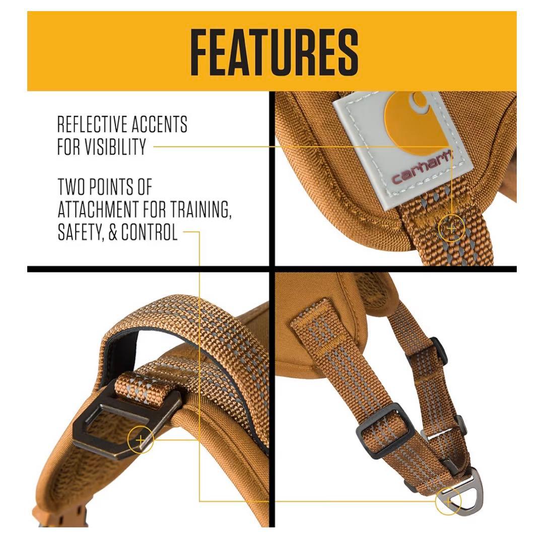Carhartt(カーハート) No Pull DOGハーネス Mサイズ
