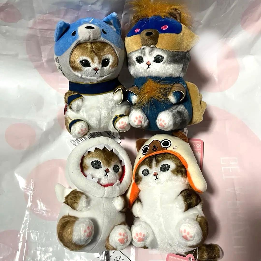 サメにゃん モンハン モフサンド ぬいぐるみ モンスターハンター 4種