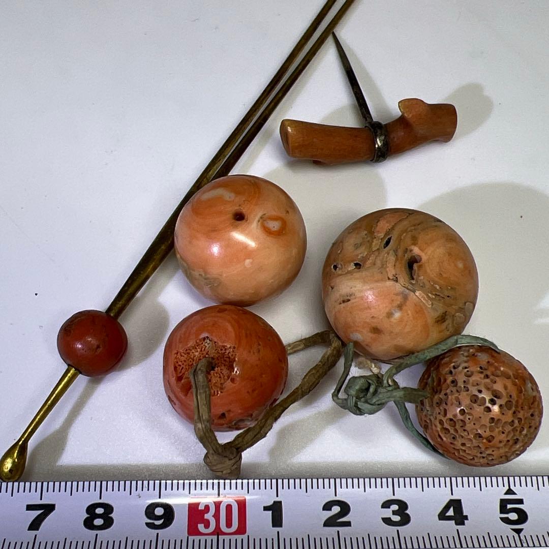 本赤珊瑚　特大　大玉　90g トヒサ　東さ7-1128☆2F