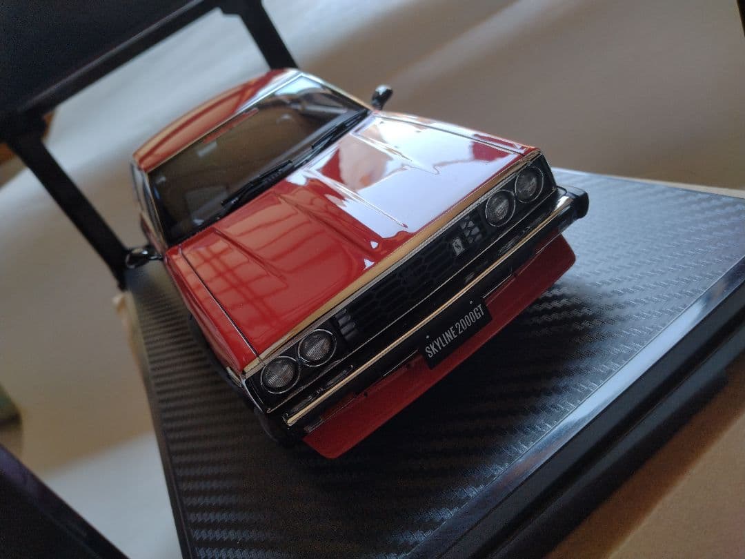 ken1/18日産スカイラインジャパンGT-ES(C210)レッド