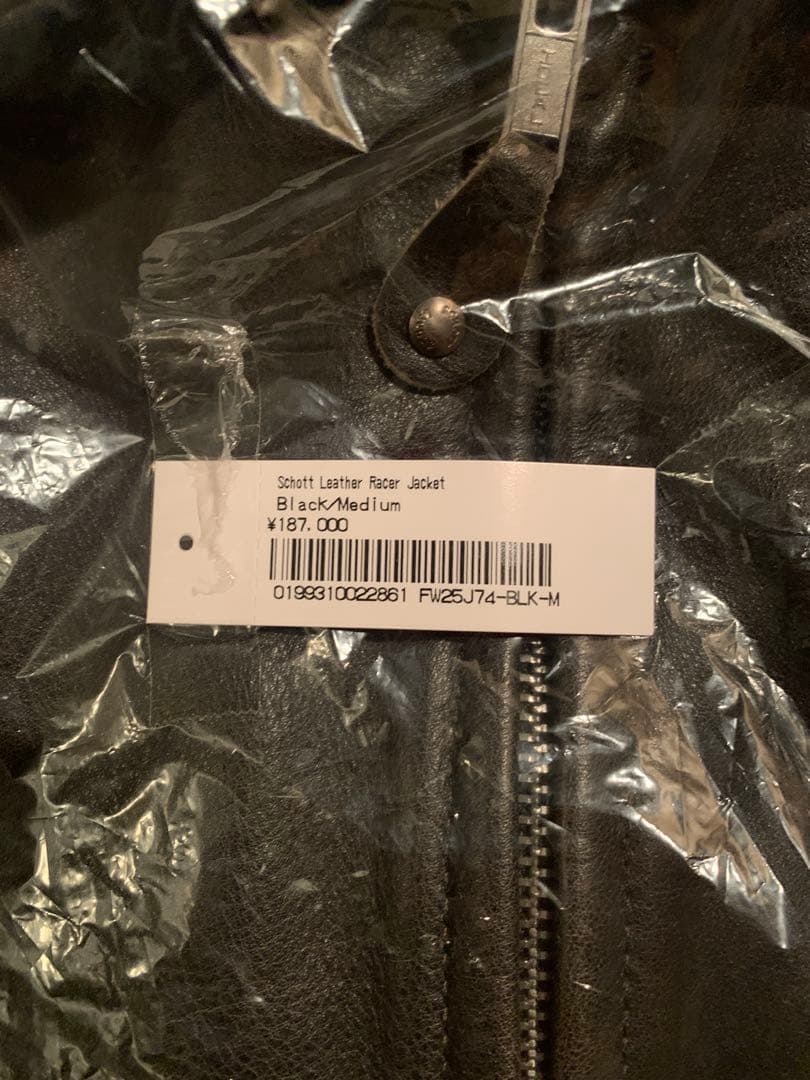 ジャケット・アウター Supreme Schott Leather Racer Jacket