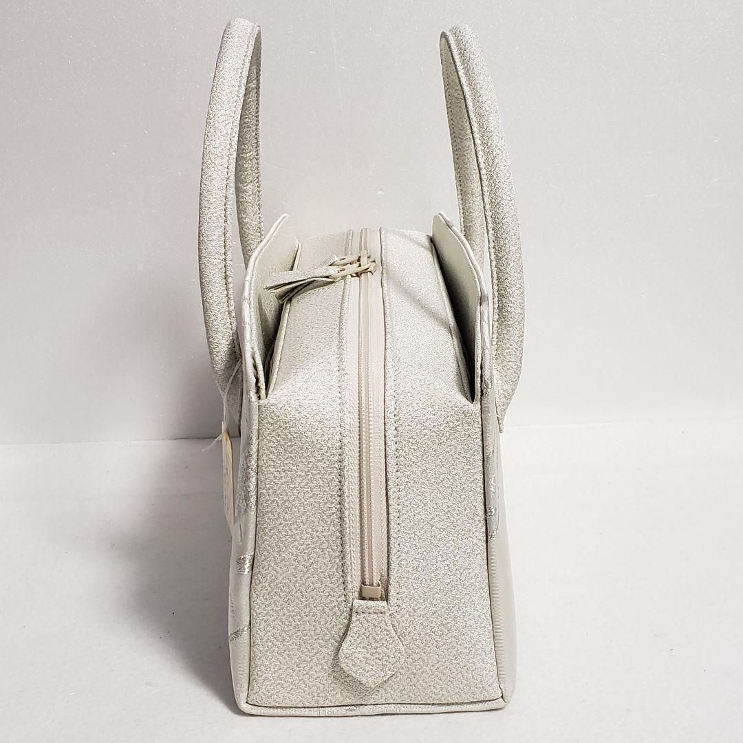 (9211)新品 利休バッグ 日本製 西陣織 帯地 和装用 あおりバッグ