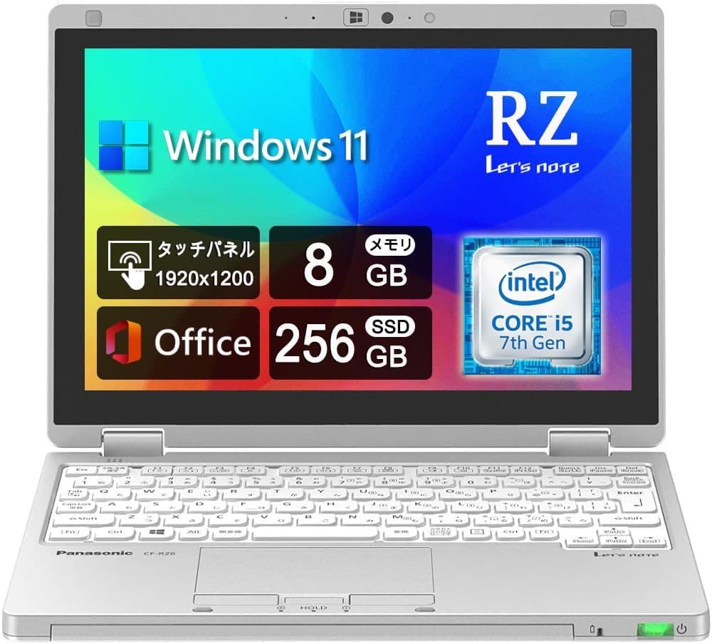 2in1モデルPanasonic Let`s note CF-RZ6 10.1型