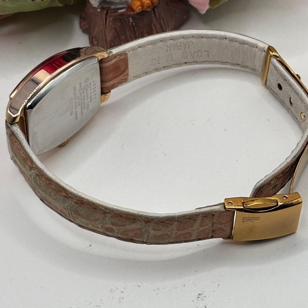 稼働品☆電波ソーラー　SEIKOセイコー　ルキア　レディース腕時計