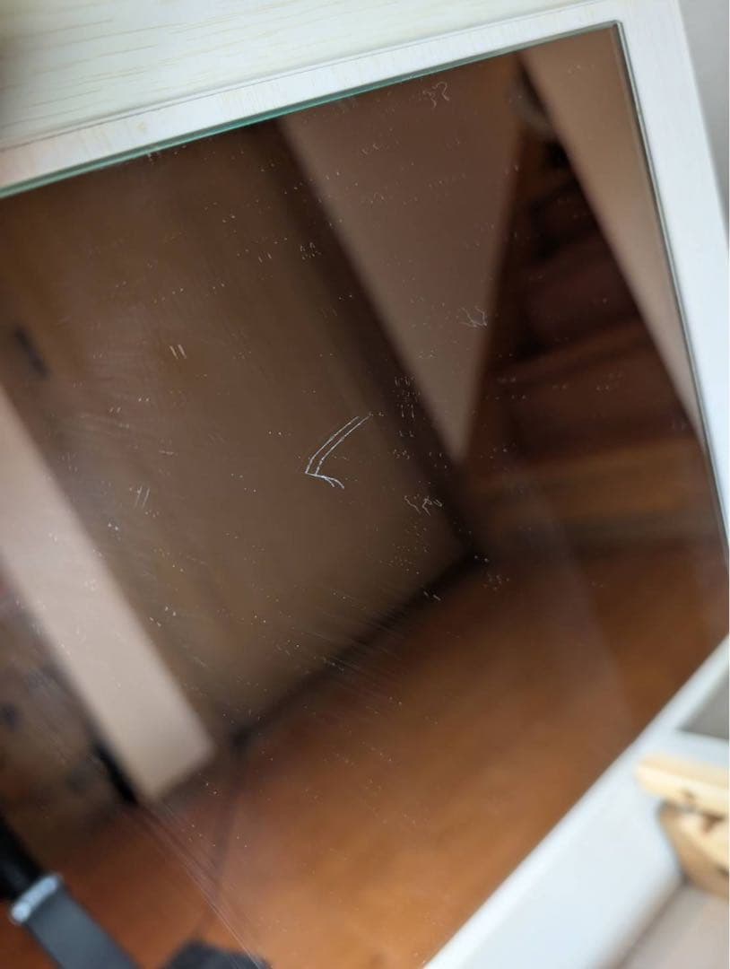 ■送料込■LOWYA ドレッサー コスメ台 ローテーブル 鏡化粧センターテーブル