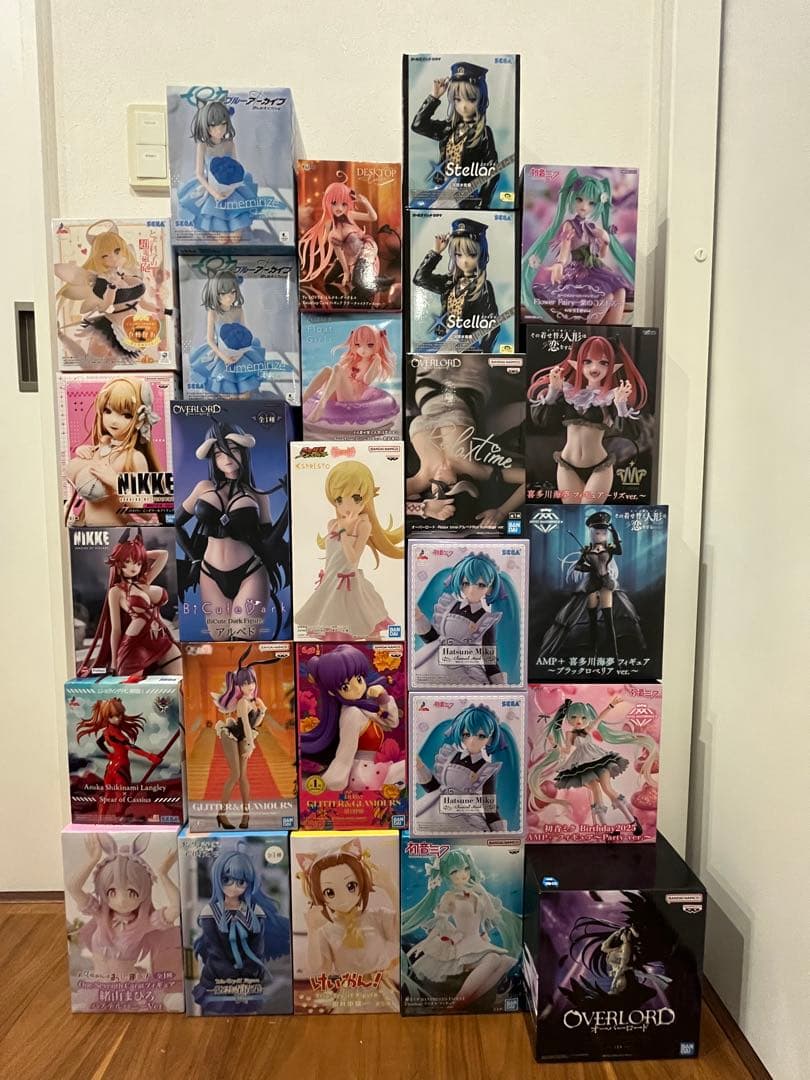 美少女フィギュア まとめ売り アルベド 初音ミク ガルクラ 着せ恋 おにまい