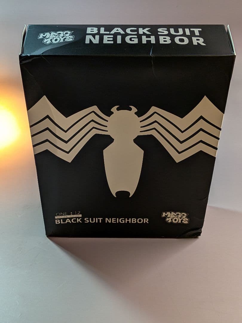 MESS TOYSブラックスーツ スパイダーマン 1/12スケール 新品未開封