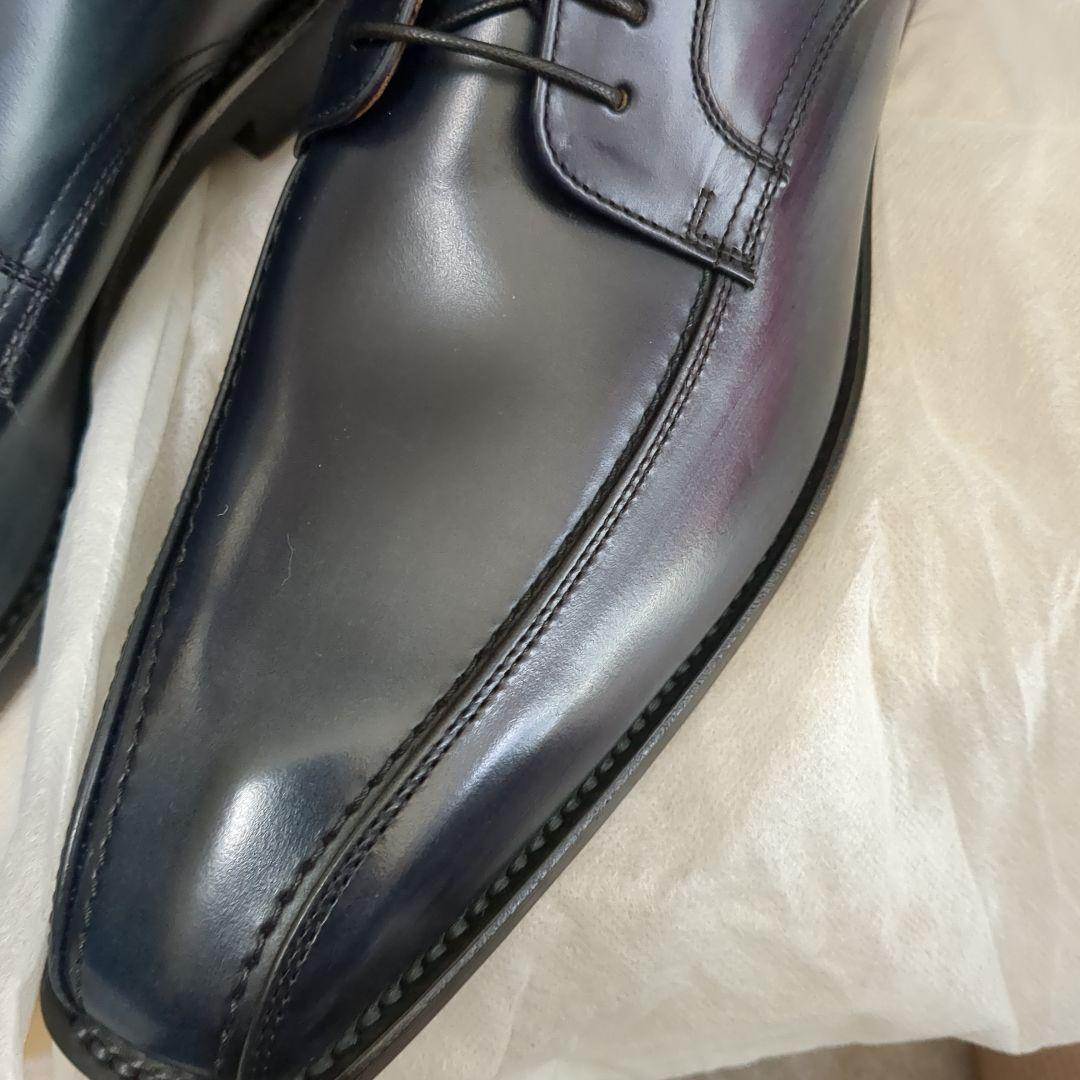 REGAL ブラックネイビー ビジネスシューズ 未使用で新品 大変お買い得！