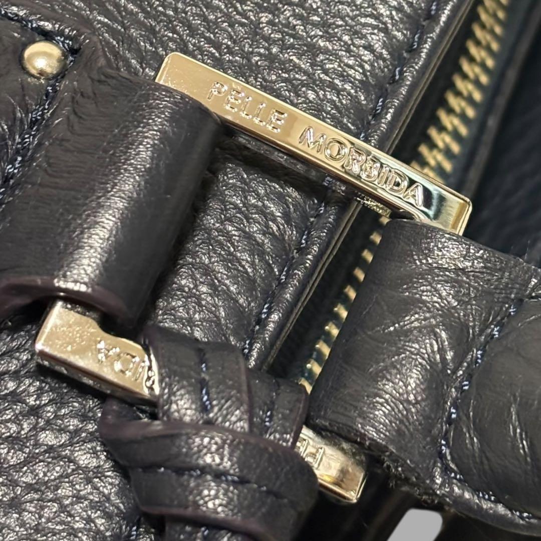 美品 ペッレモルビダ メイデンボヤージュ ビジネスバッグ 2way レザー A4
