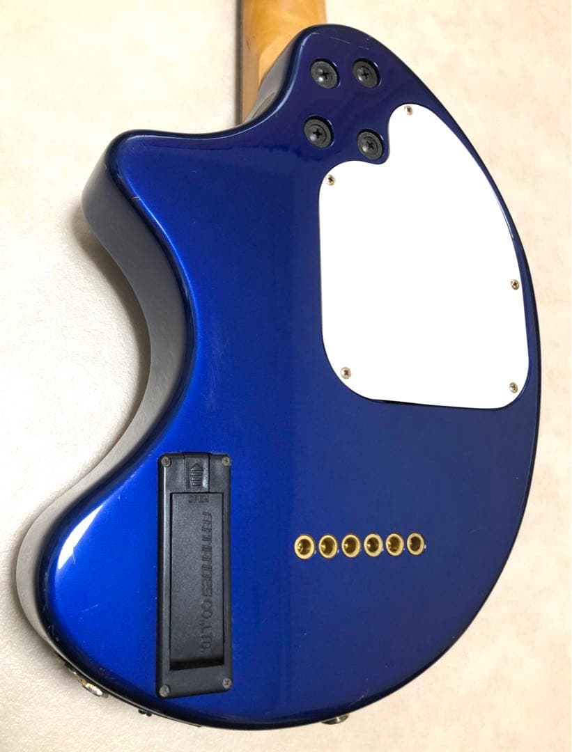 【美品】ZO-3C メタリックブルー アンプ内蔵ミニギター