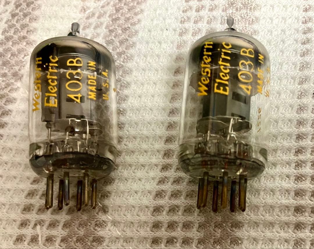 Western Electric 403B 真空管 2本セット