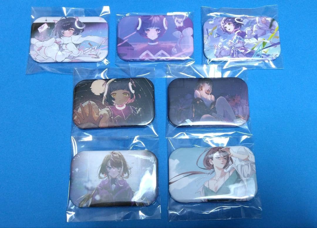 Albemuth スクエアランダム缶バッジ セット