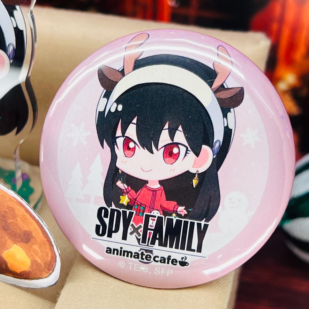台湾 youmecafe スパイファミリー 缶バッジ ヨル・フォージャー