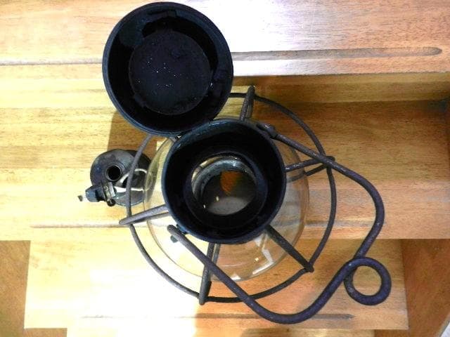 アンティーク船舶用＜オニオン＞オイルランプ
