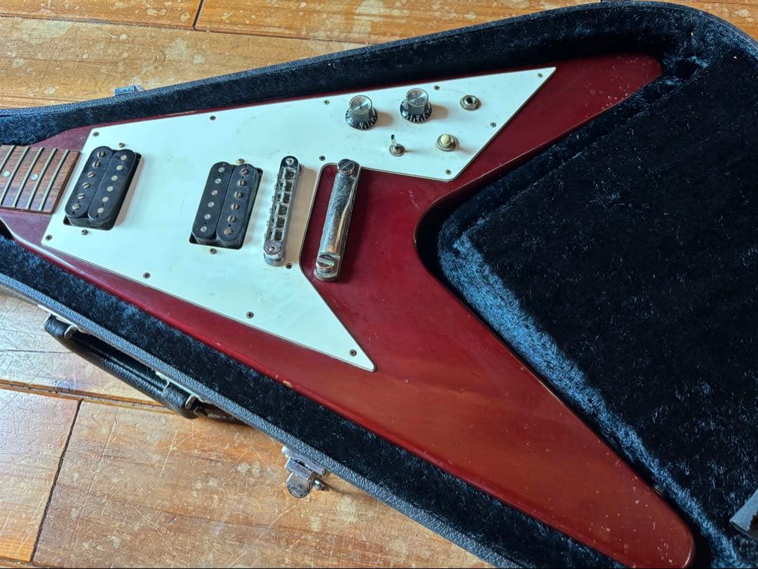 完全ジャンク Gibson Flying V H/C附属
