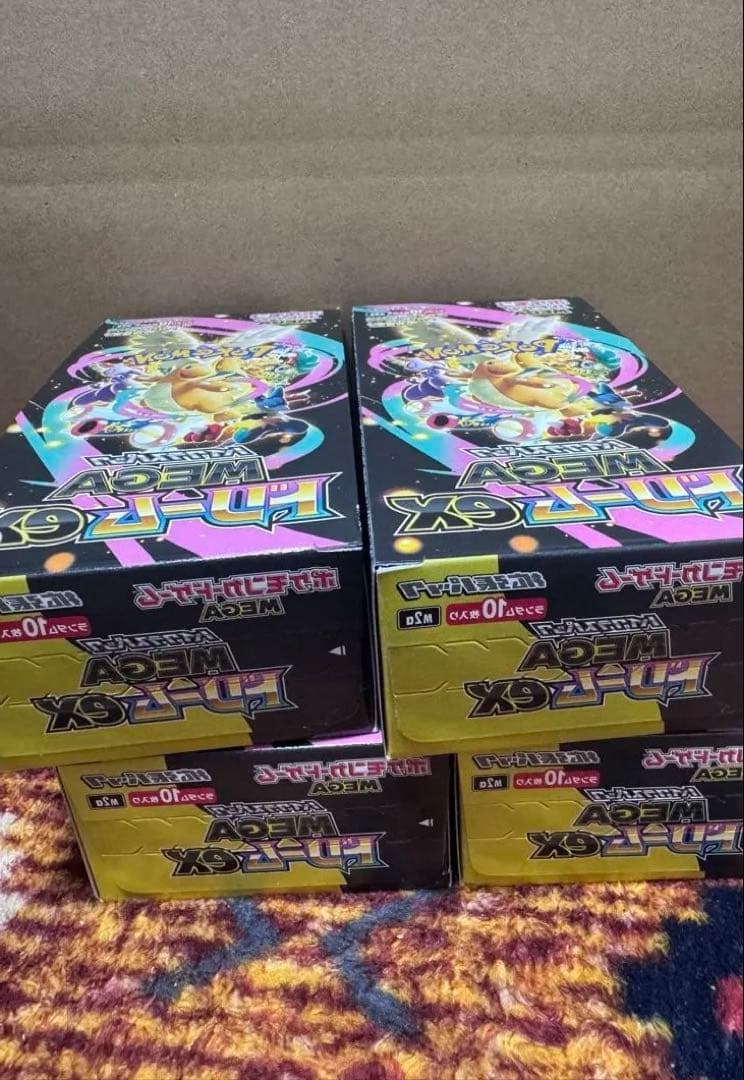 ポケモンカードゲームMEGA ハイクラスパック「MEGAドリームex」4ボックス