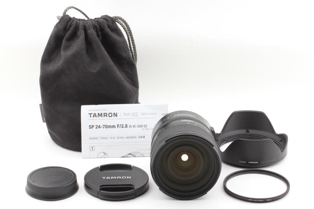 TAMRON SP 24-70mm F/2.8 Di VC USD G2 レンズ