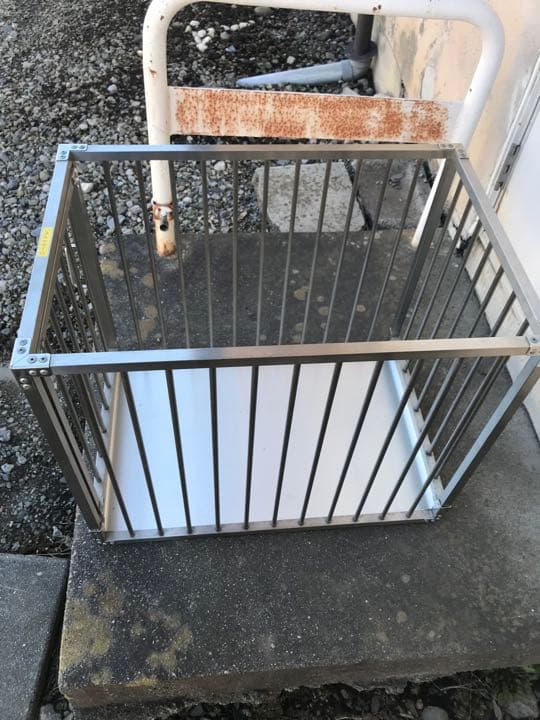 ステンレス鋼 未使用 ペットケージ