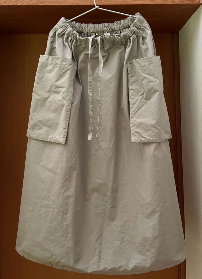 R&D.M.Co-オールドマンズテーラー☆ガーメントダイポケットスカート