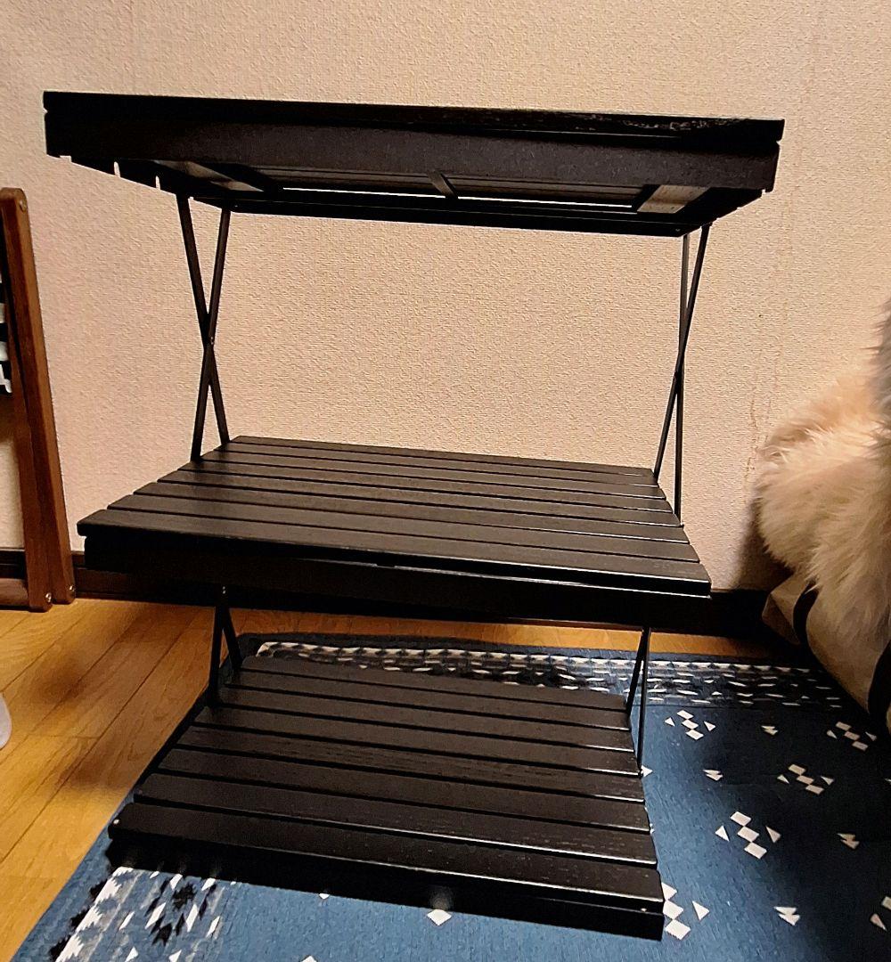 ANOBA３段ラック(BLACK EDITION)