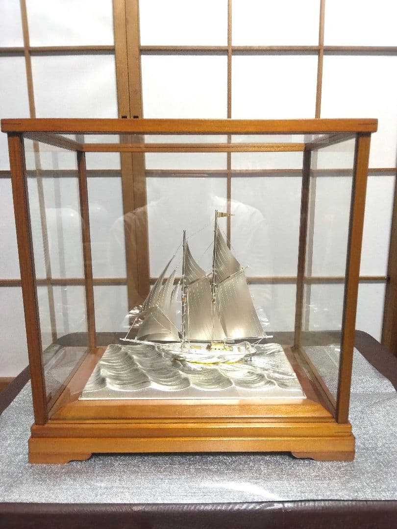 スターリングシルバー 985帆船モデル by TAKEHIKO
