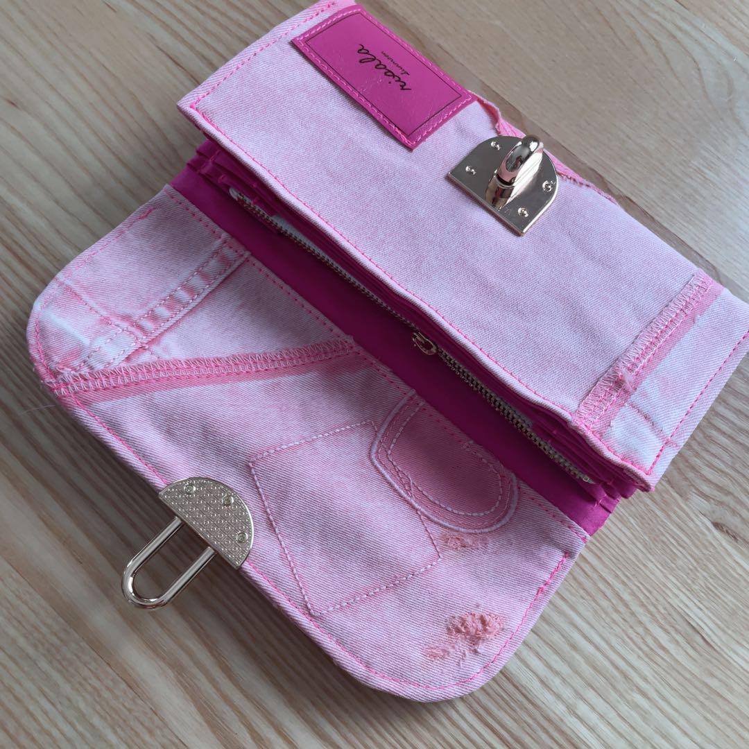 デニム リメイク ウォレット 長財布