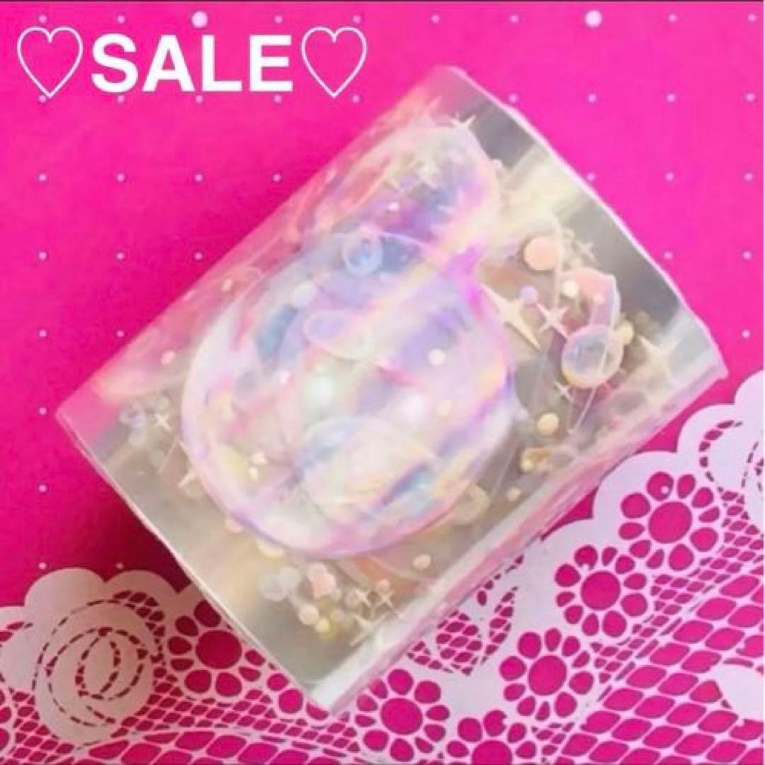 ♡SALE♡ 虹光 6cm×10m 暖阳泡泡机 海外マスキングテープ　海外マステ
