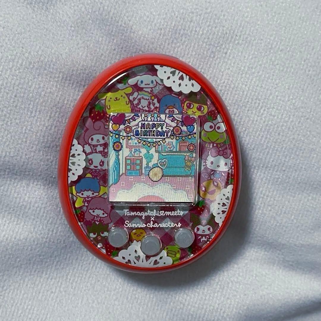 たまごっちみーつ サンリオキャラクターズ レッドBANDAI 箱無