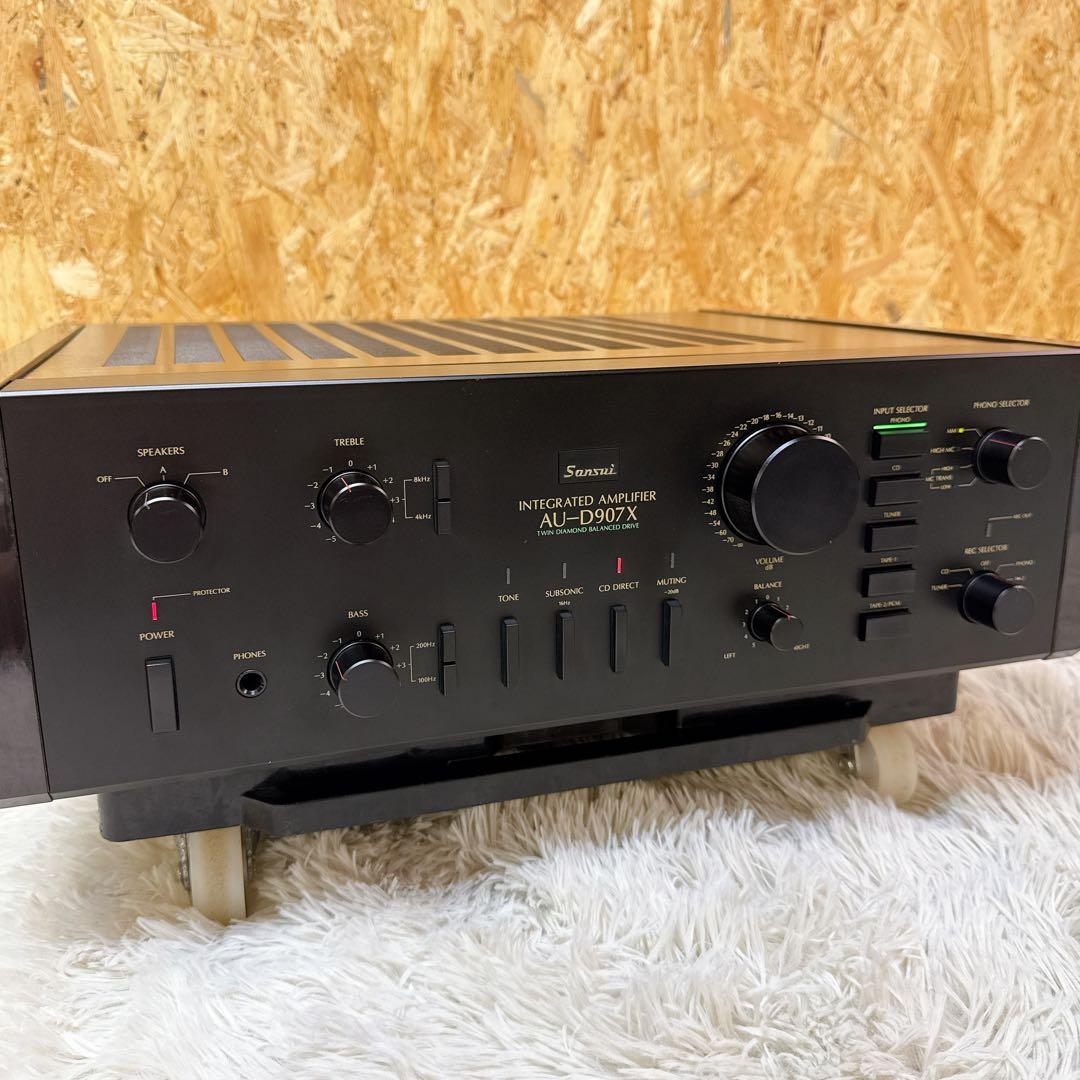 SANSUI サンスイ プリメインアンプ AU-D907X 通電◯
