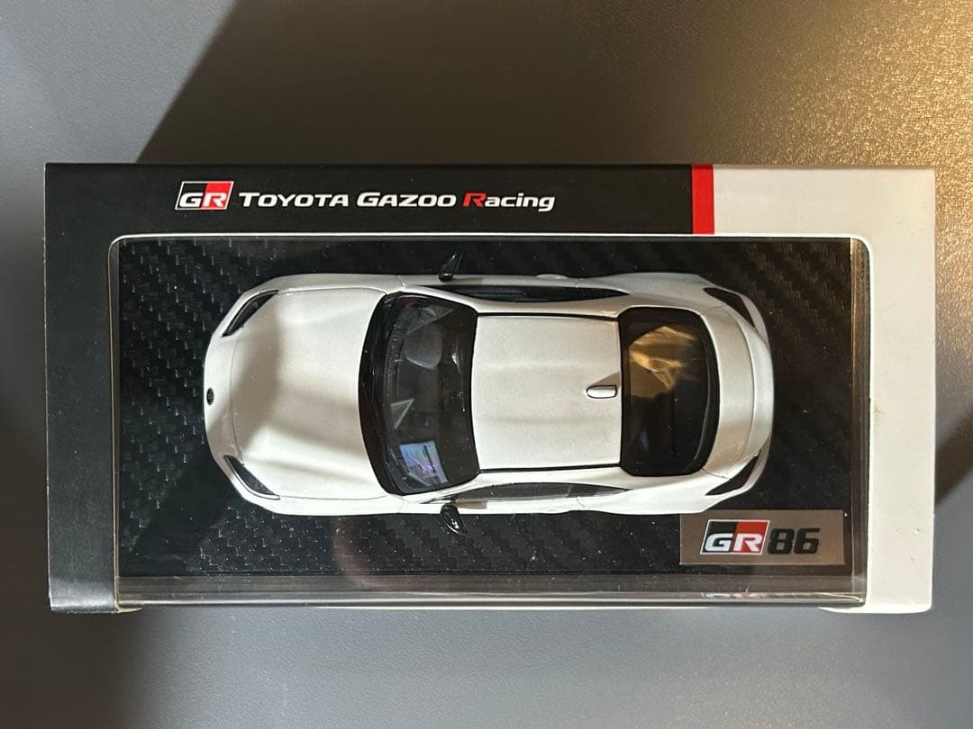 【GR公式品】1/43 Spark トヨタ GR86 クリスタルホワイトパール