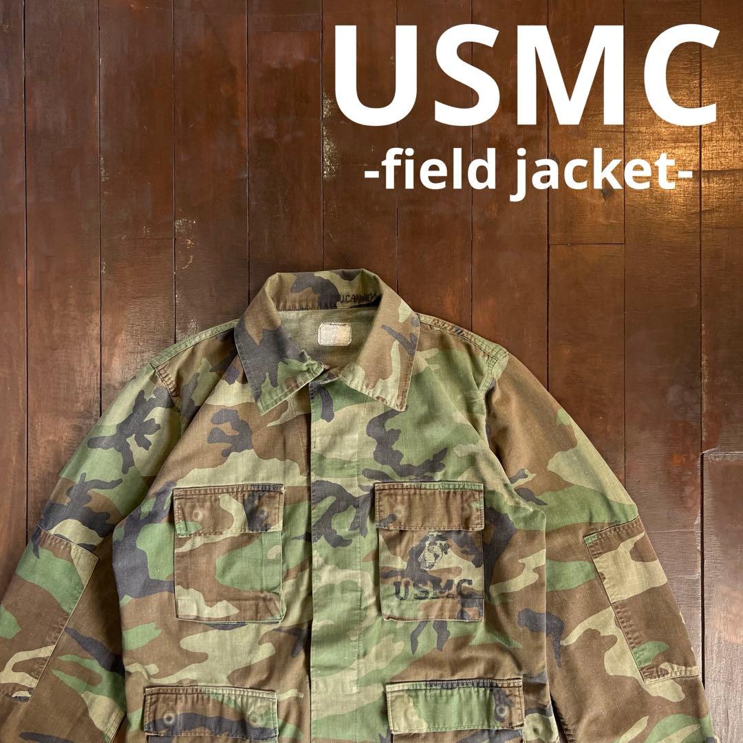 【USMC 米海兵隊】フィールドジャケット カモ 迷彩 米軍 NAVY