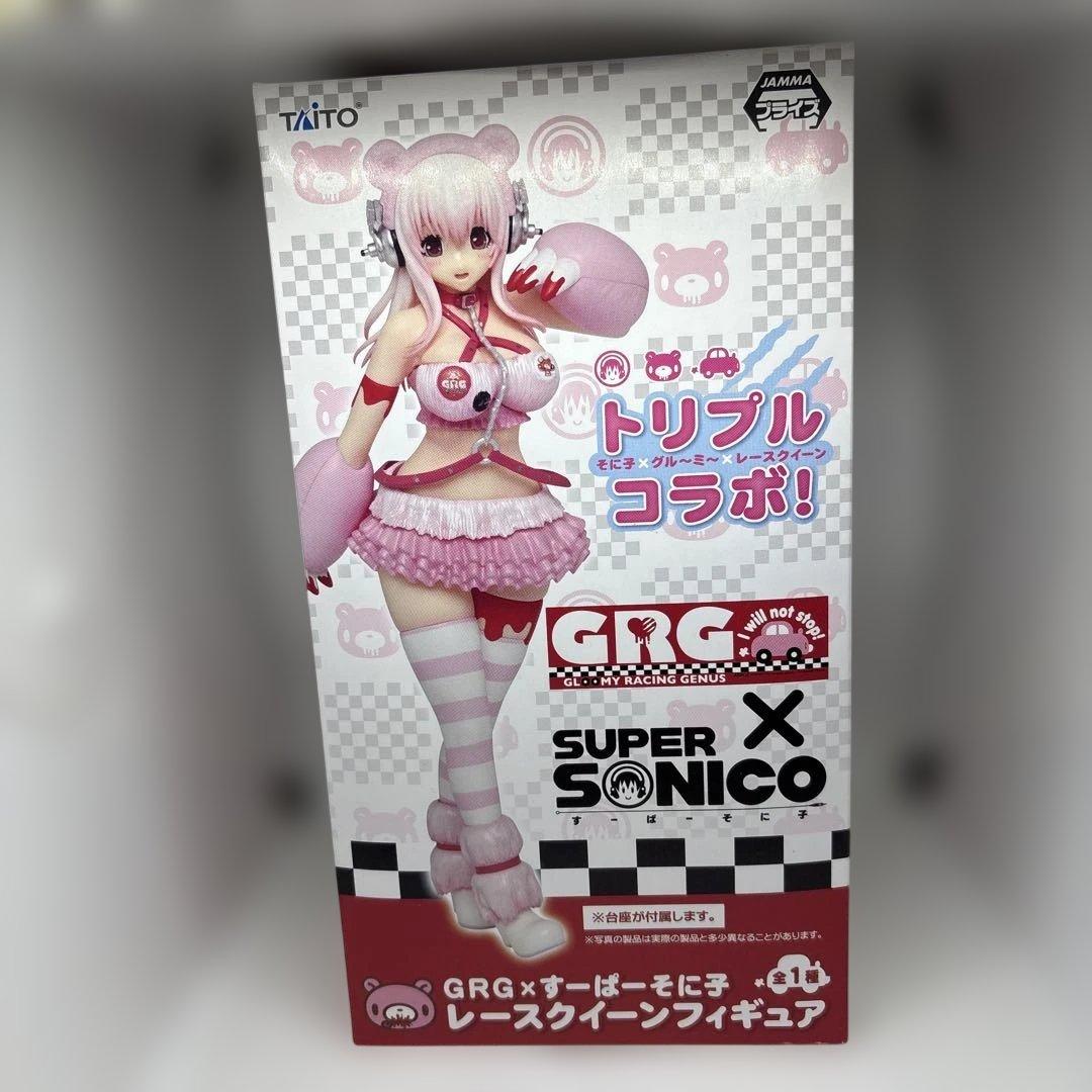 美品GRG × すーぱーそに子 レースクィーン フィギュア グルーミー