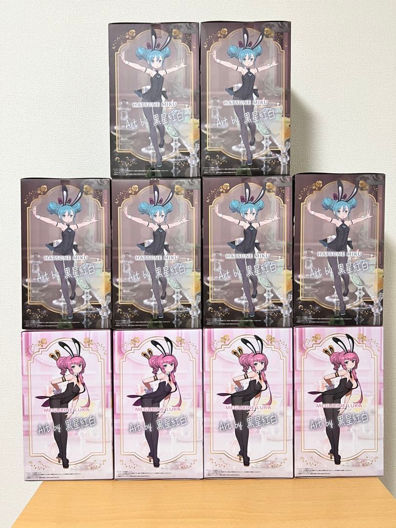 BiCute Bunnies Figure 巡音ルカ×4初音ミク×6