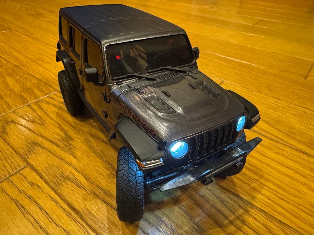 ミニッツ4×4 レディセット ジープ ラングラー グラナイトクリスタルメタリック