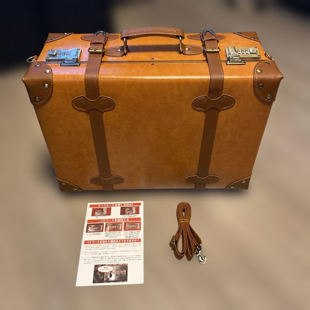 urecity ヴィンテージ　スーツケース　トランクケース　レザー　　20インチ