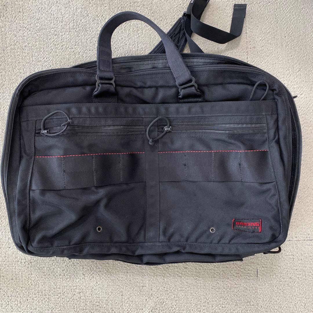BRIEFING ブラック 3wayビジネスバッグ