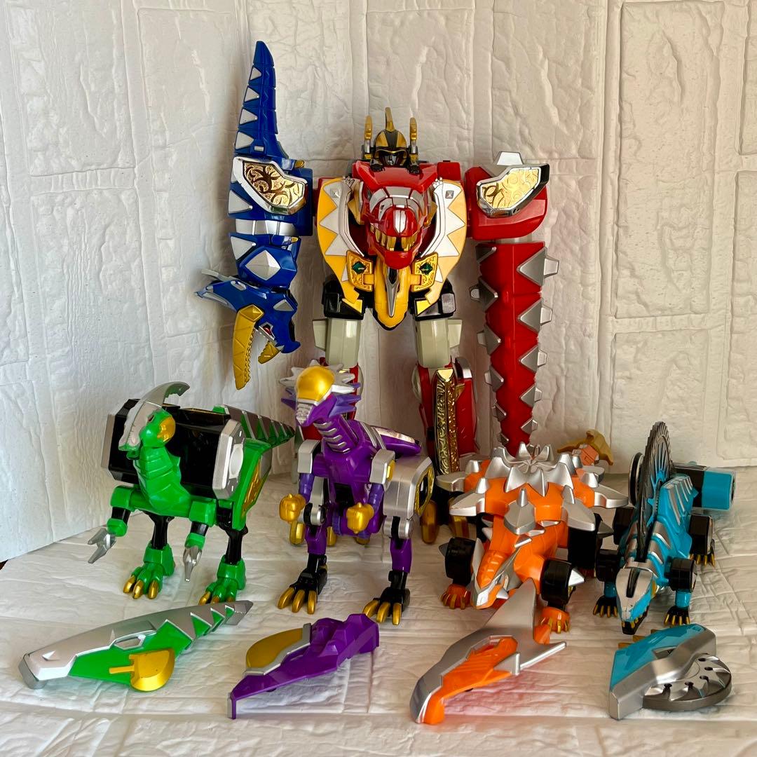 【希少】爆竜戦隊アバレンジャー　DX爆竜合体ロボ　アバレンオー　爆竜アクション