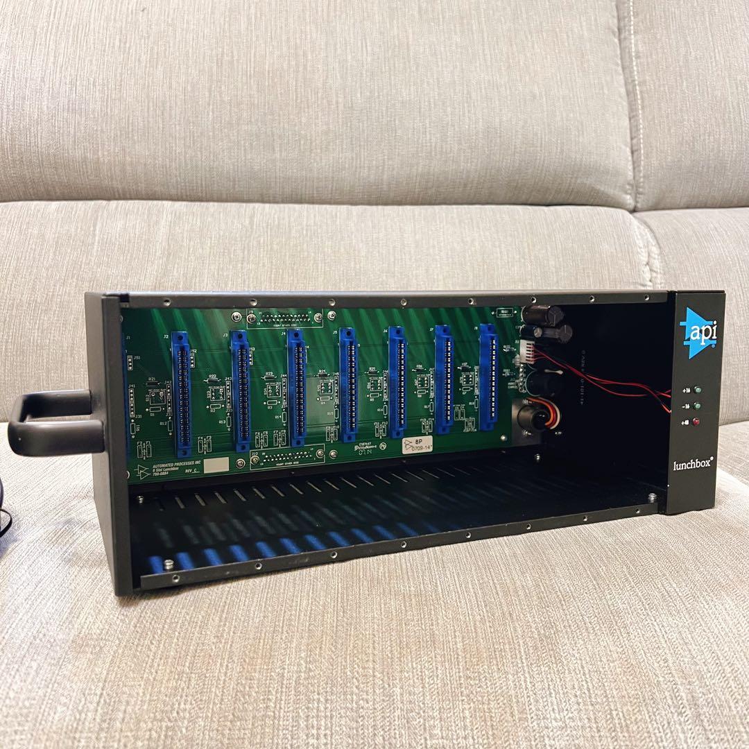 【完動美品】api 500-8P 8Slot lunchbox d-sub追加可