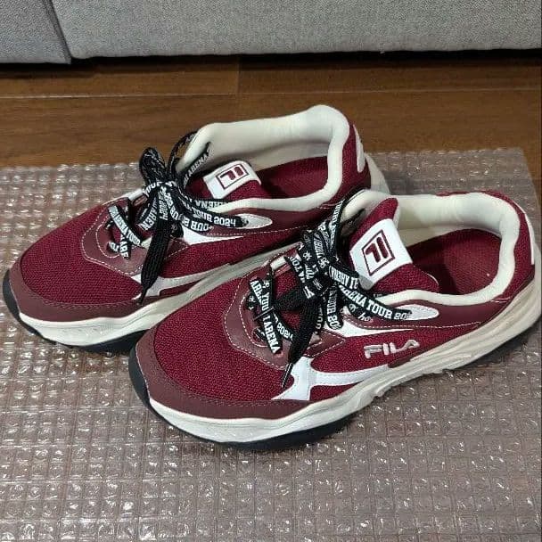 優里コラボスニーカー(FILAAlto3)25.0cm