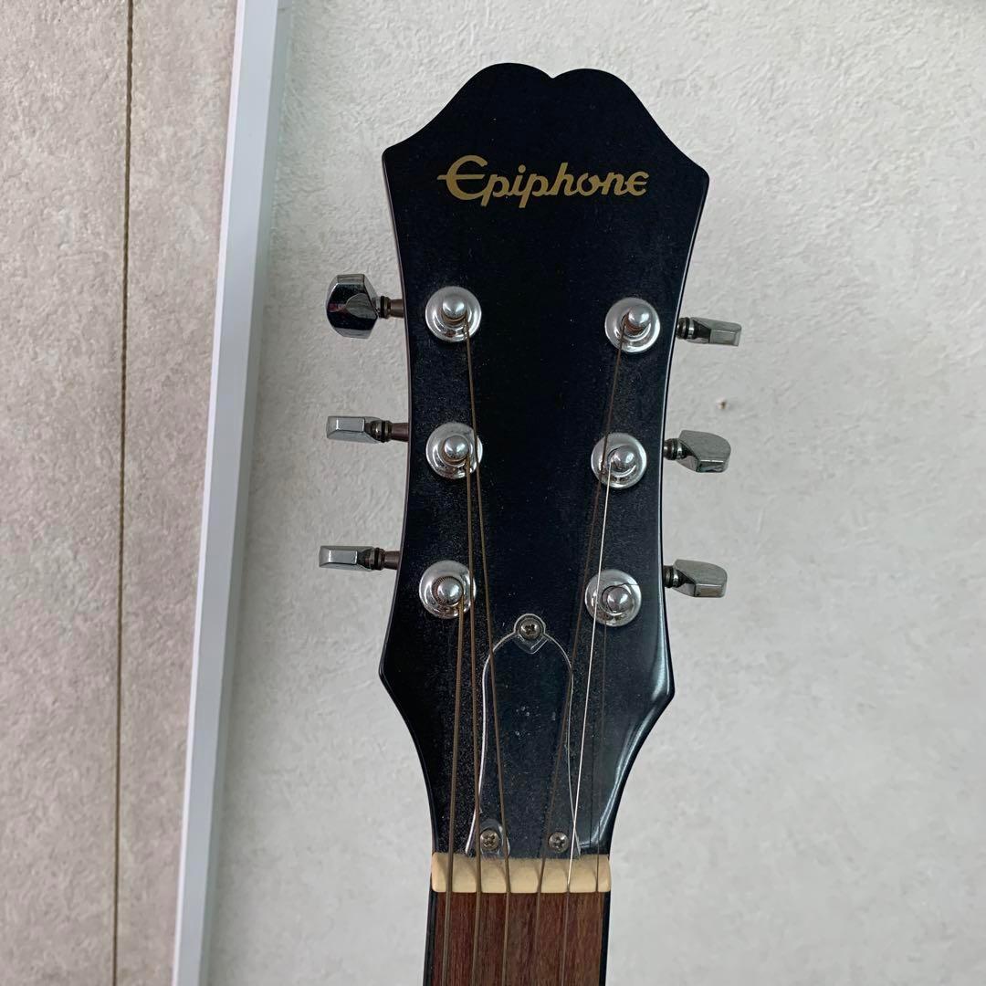 エピフォン DR-100 NA アコースティックギター スタンド付き 楽器