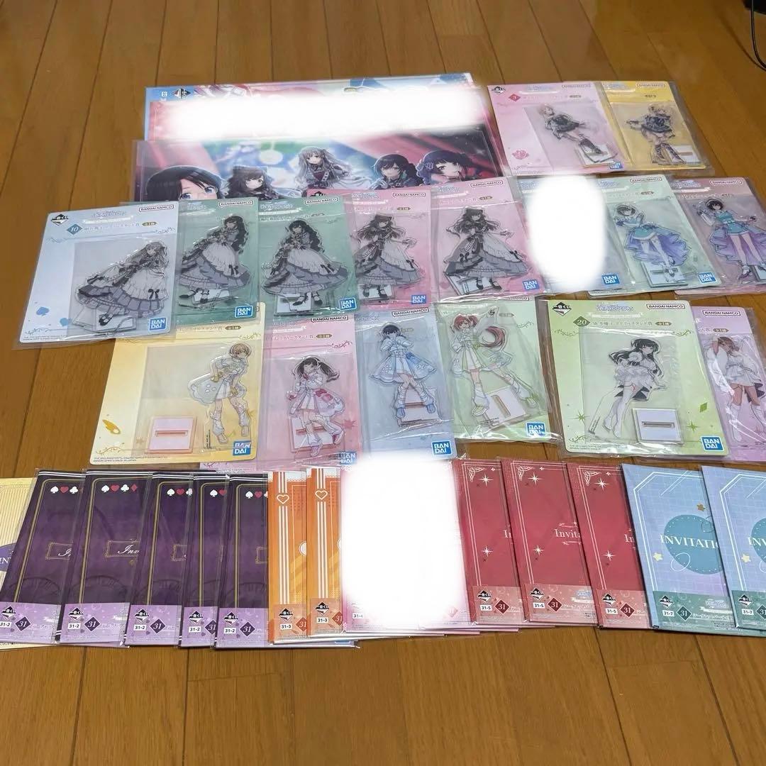 アイドルマスター アクリルスタンド 1番くじセット