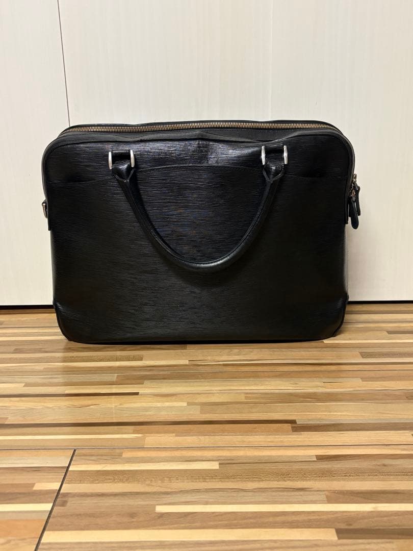 【訳あり】ペッレモルビダ ビジネスバッグ ブリーフ 2室 ブラック