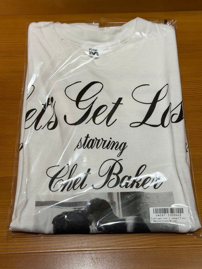 Let's get Lost × weber T shirt Mサイズ Tシャツ