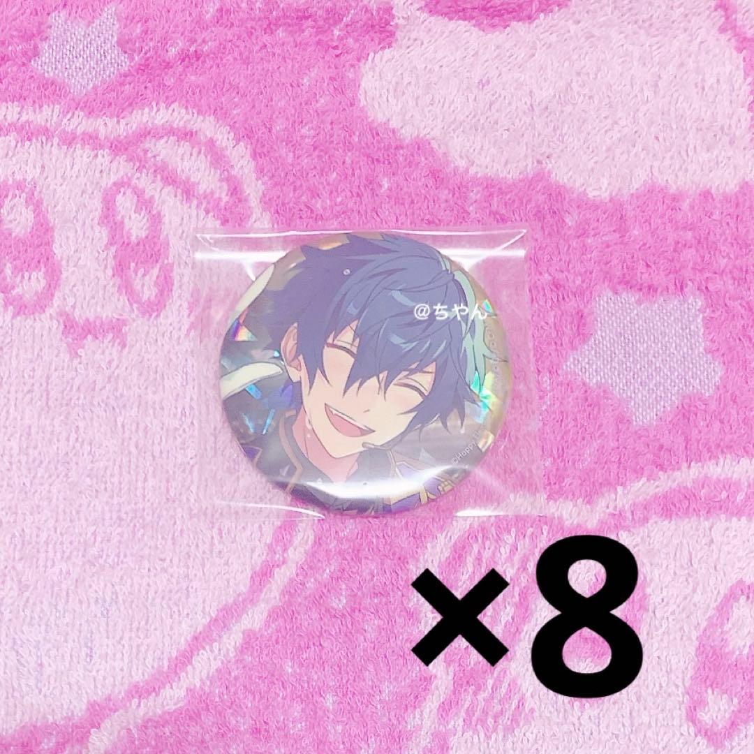 あんスタ　プロセカ　ホログラム缶バッジ　casual 漣ジュン