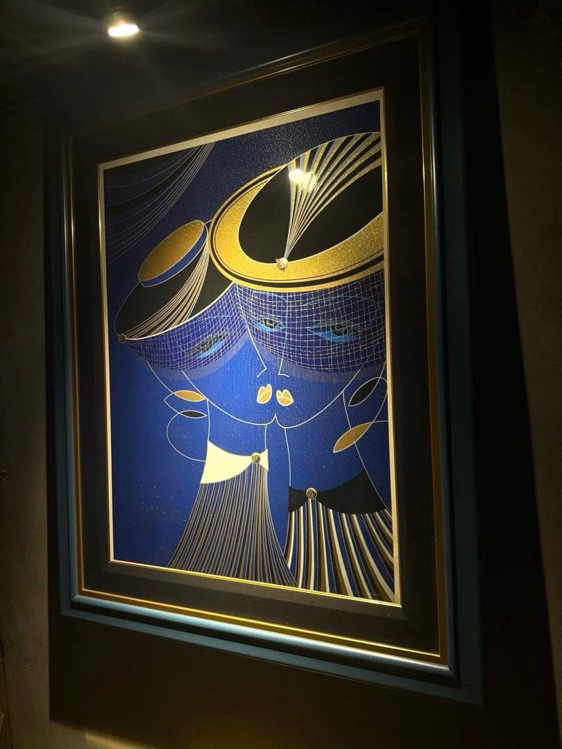 MartirosManoukian【憂鬱な二人】mixed media100限定