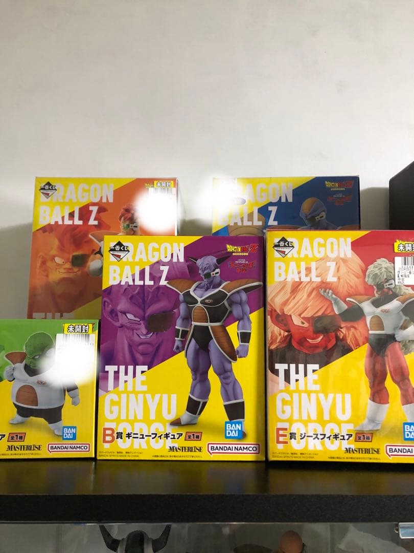ドラゴンボール ギニュー特戦隊 5体セット　一番くじ