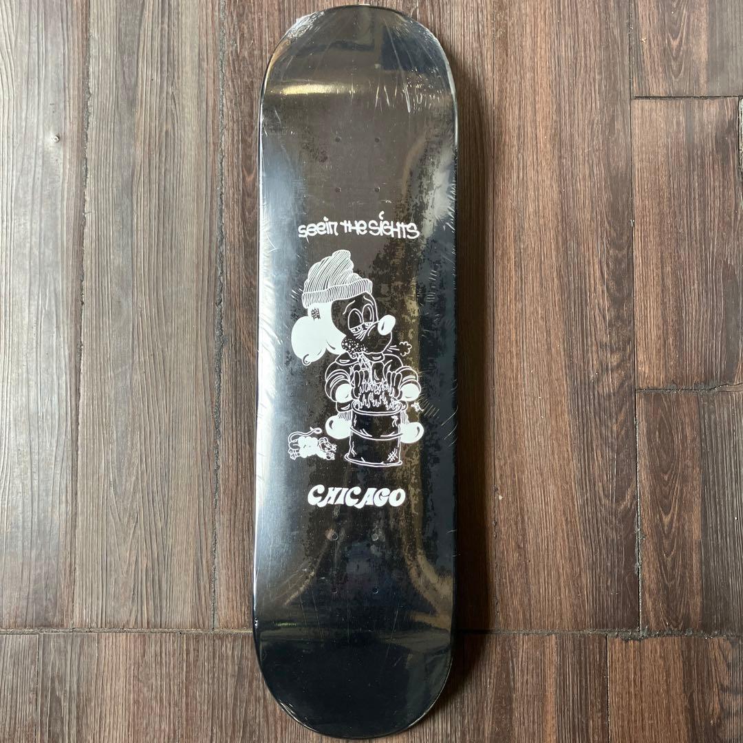 SNACK・8.375サイズ・ブラック・ミッキー