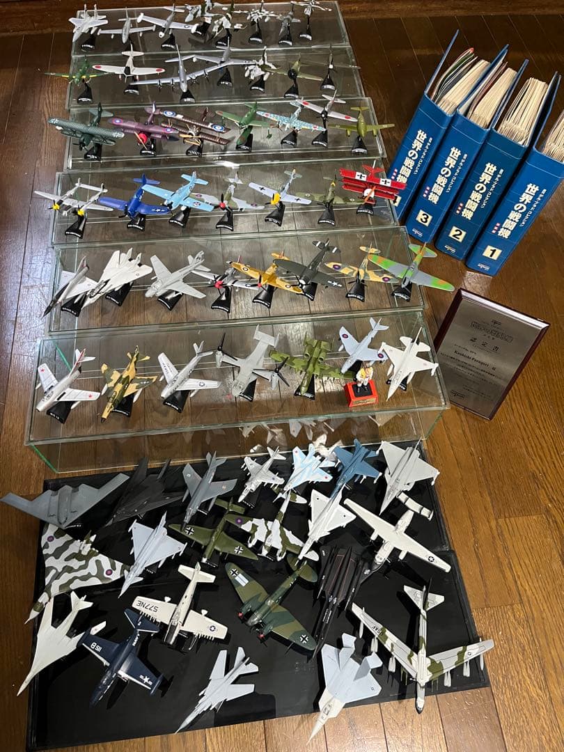 デルプラド 世界の戦闘機 65機セット