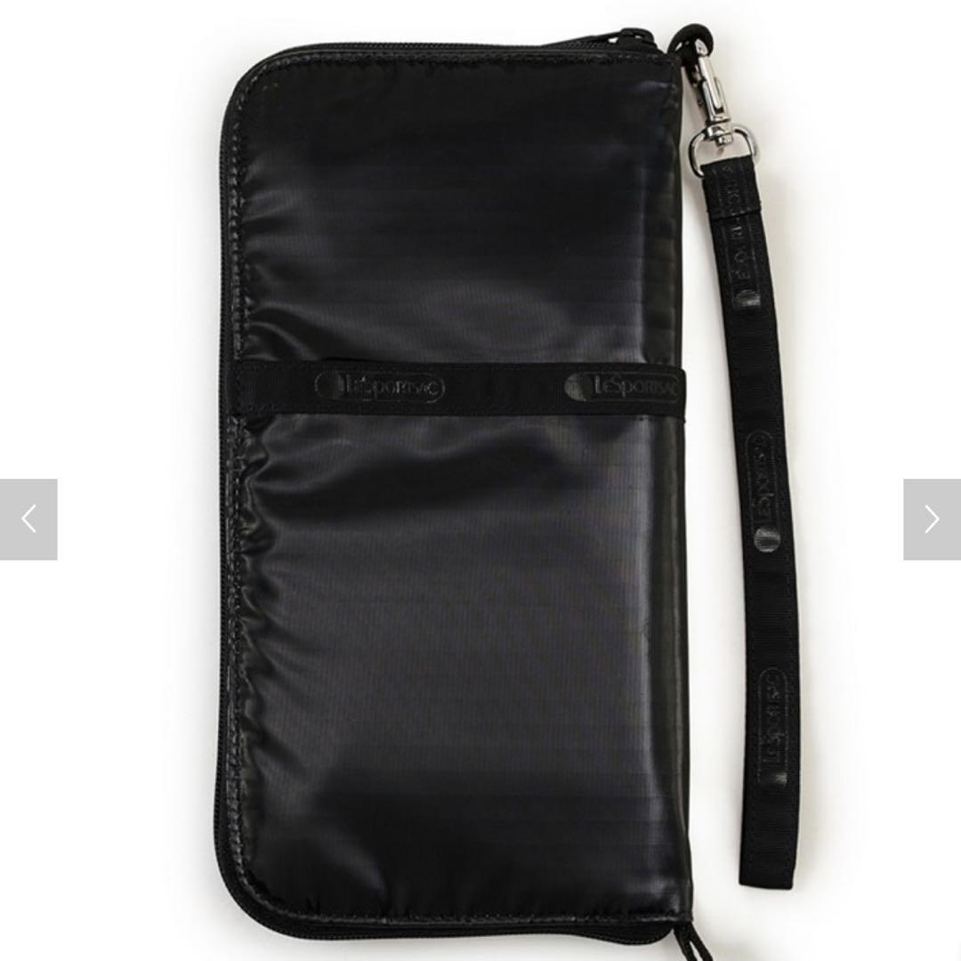 レスポートサック　ひとりっぷ　マスタートラベルウォレット黒　2025年版